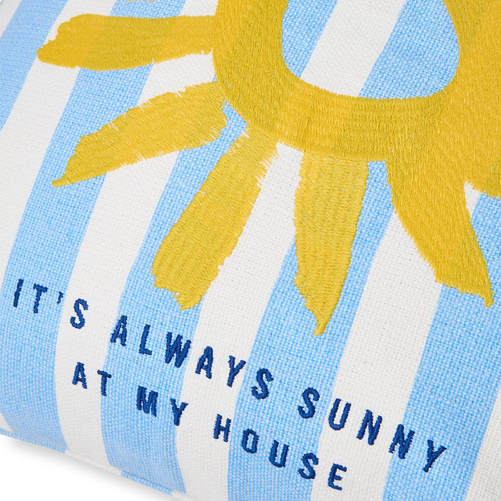 Lexington Printed Stripe Summer Organic Kuddfodral